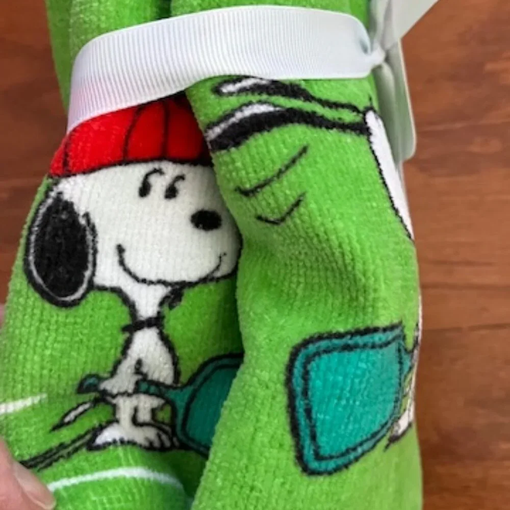 Peanuts 2 Pack Hand Towel Set - Tennis Design
